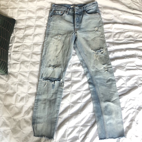 GRLFRND Light Wash Jeans - Picture 3 of 8